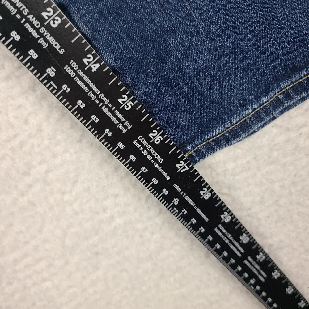 Citizens Of Humanity Jeans Women 25 Blue Emerson Button Fly Slim Boyfriend Denim